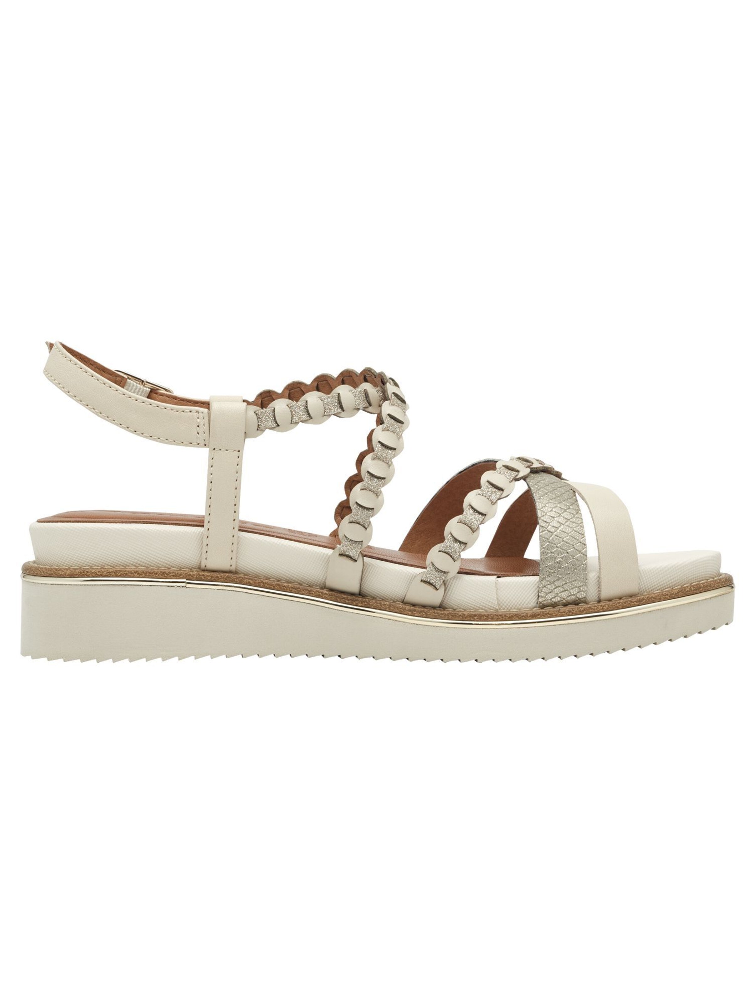Tamaris Strap Sandals in Beige