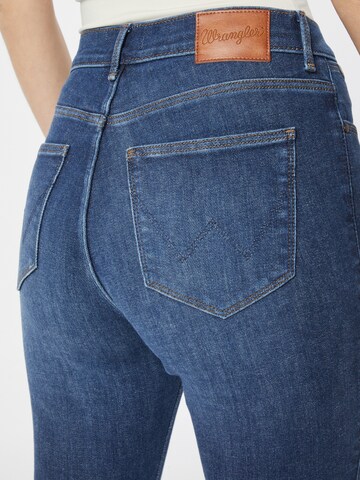 WRANGLER - Skinny Calças de ganga em azul