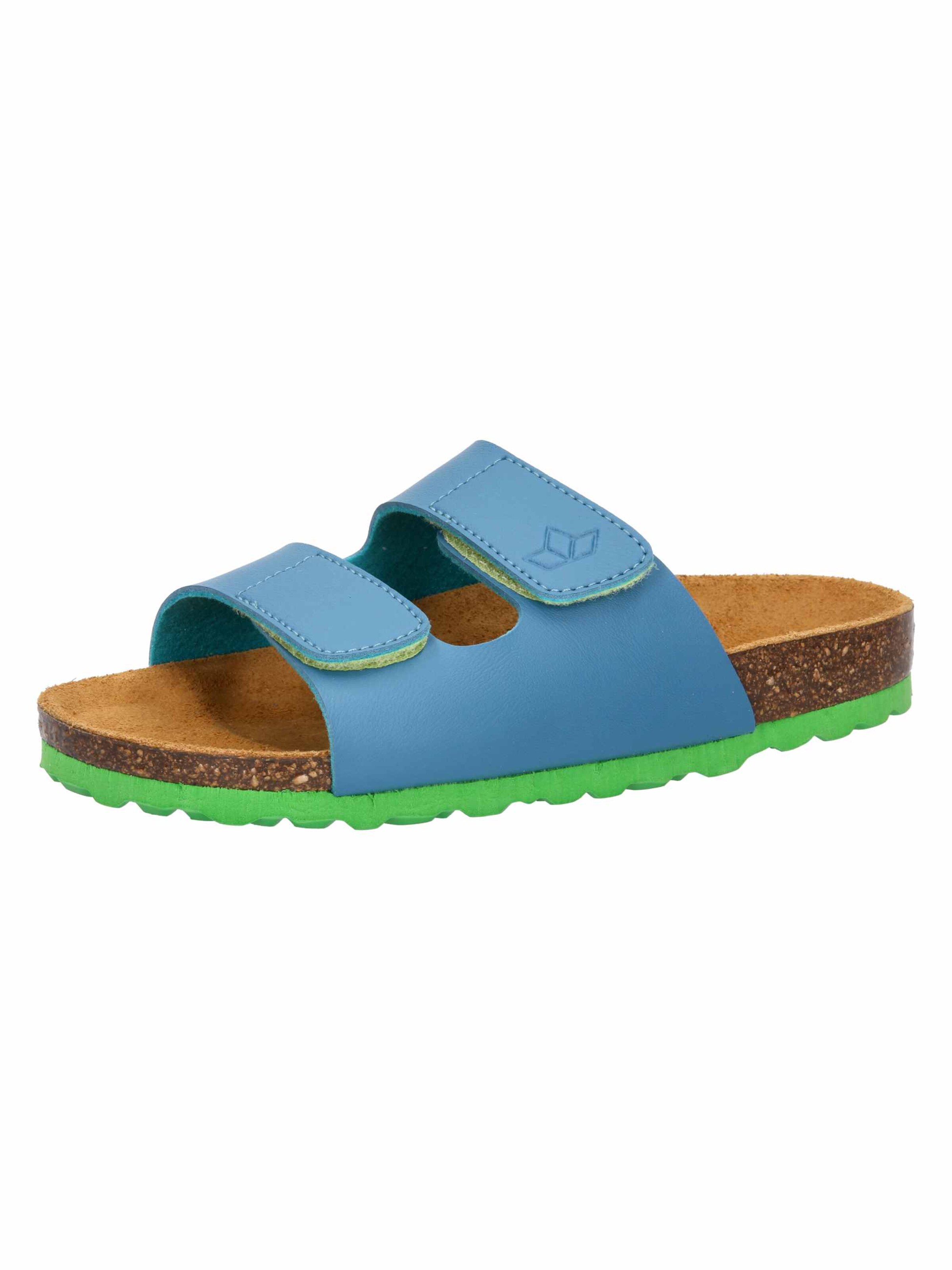 LICO Slipper 'Bioline' in Blue: front