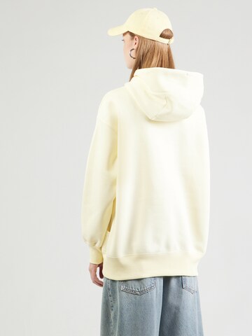 Nike Sportswear Sweatshirt 'Phoenix Fleece' in Beige: back