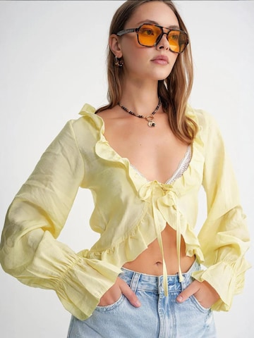 MixRay Blouse in Geel