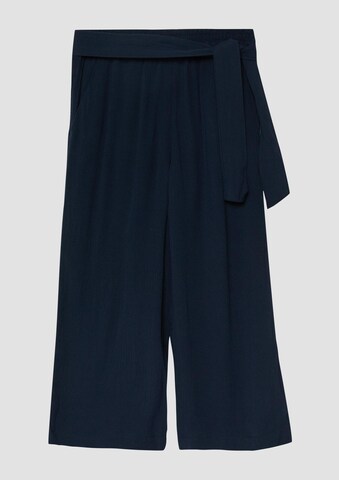 Wide Leg Pantalon s.Oliver en bleu