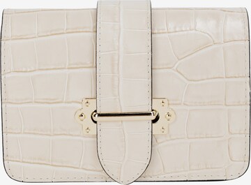 Usha Crossbody Bag in Beige: front