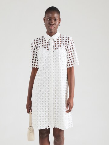 Abito camicia di COMMA in bianco: frontale