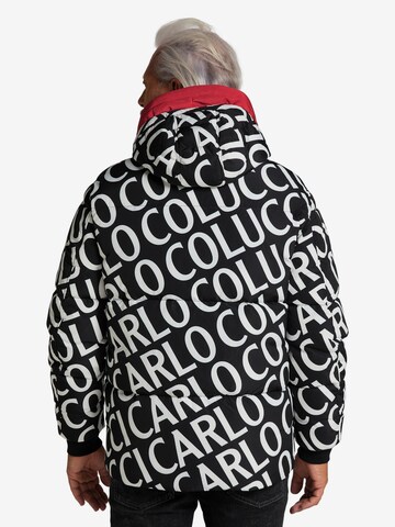Veste d’hiver ' Cortesia ' Carlo Colucci en noir