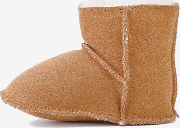 Bottes de neige 'Charlotte' Gooce en marron : devant