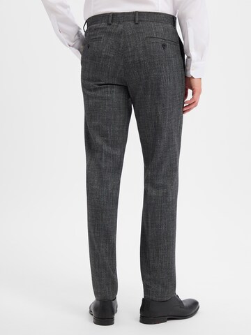 Finshley & Harding Regular Trousers with creases in Grey