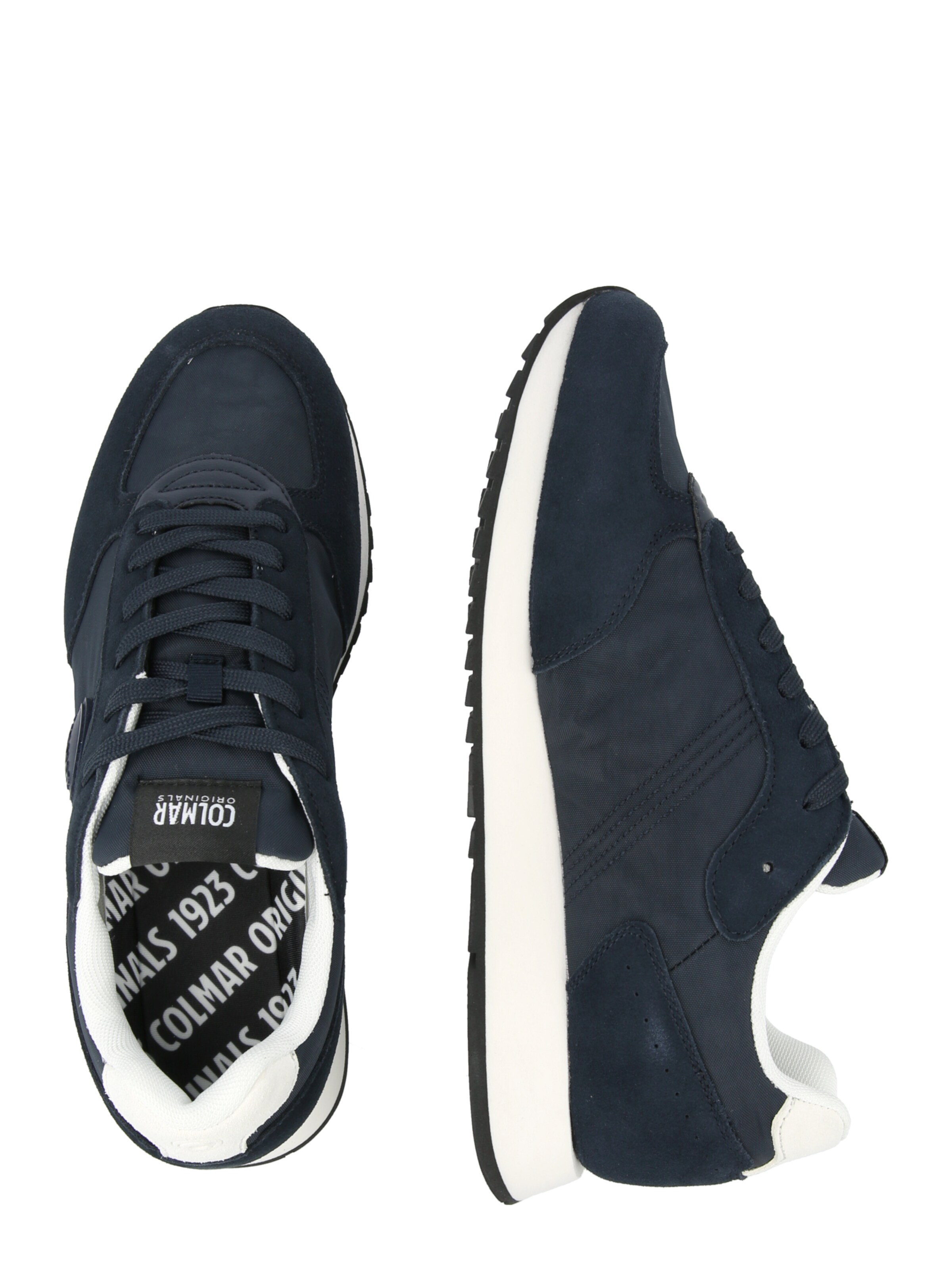 Baskets basses Colmar en bleu