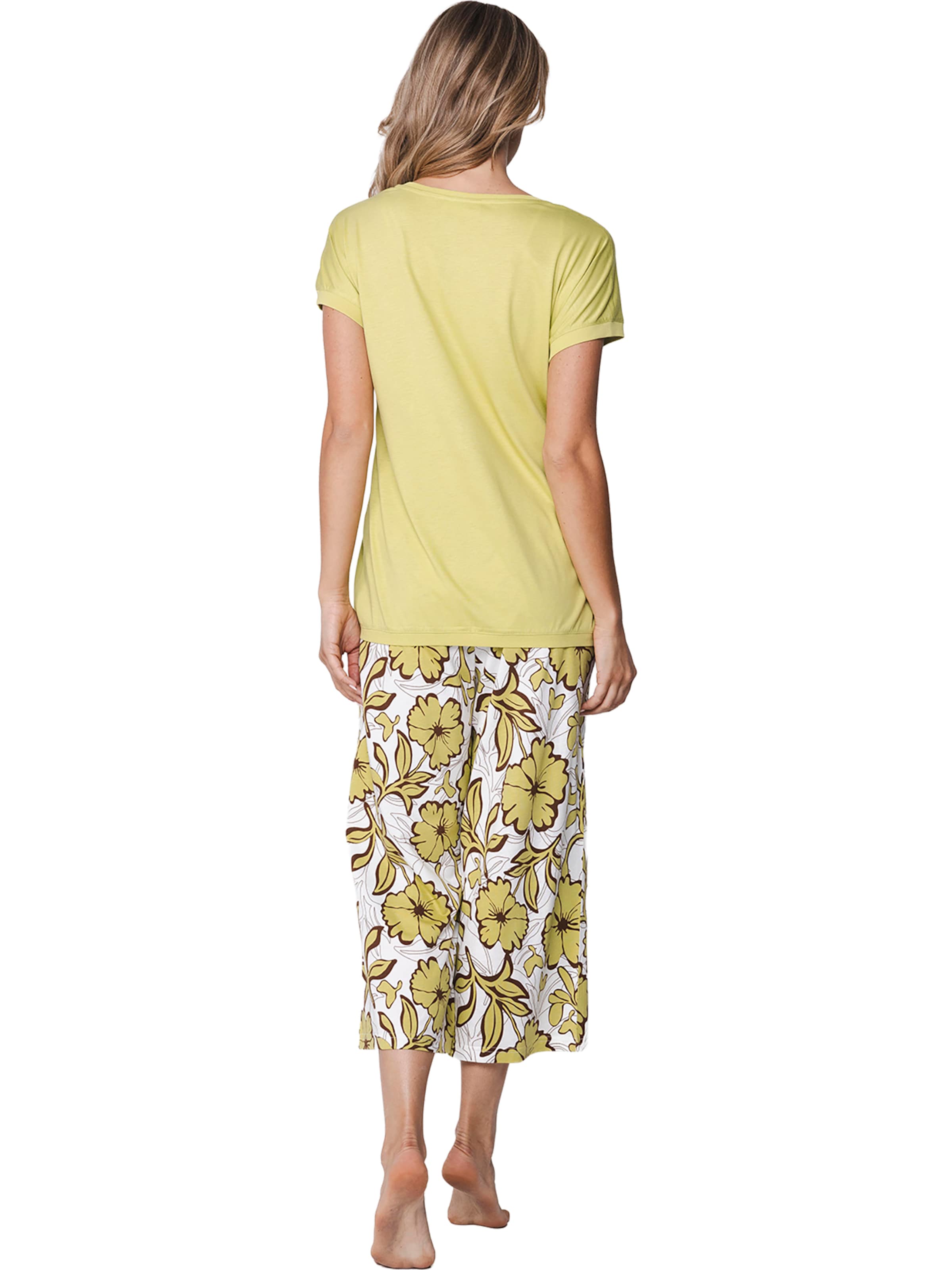 Pastunette Pajama in Yellow