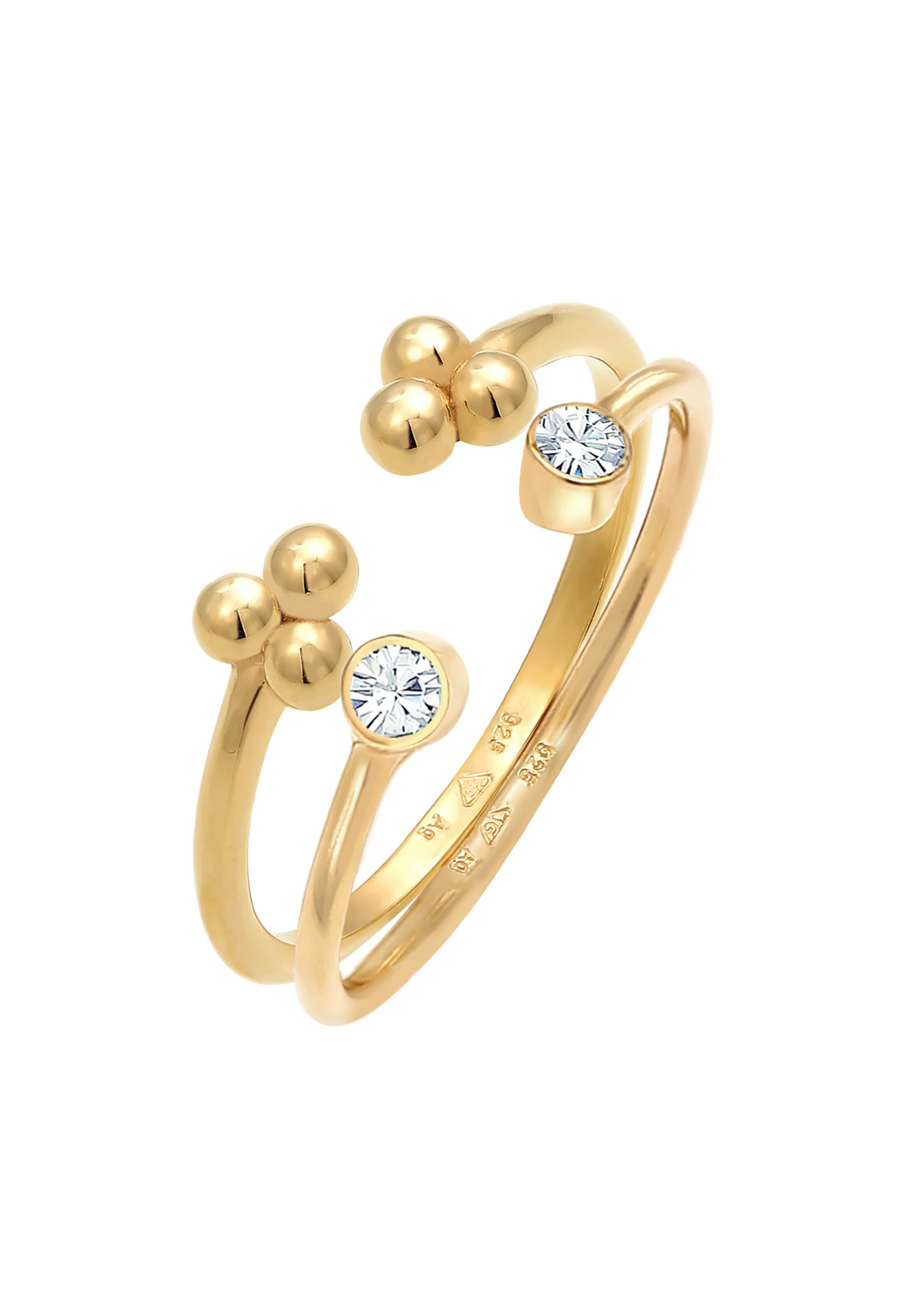 ELLI Ring in Gold: Vorderseite