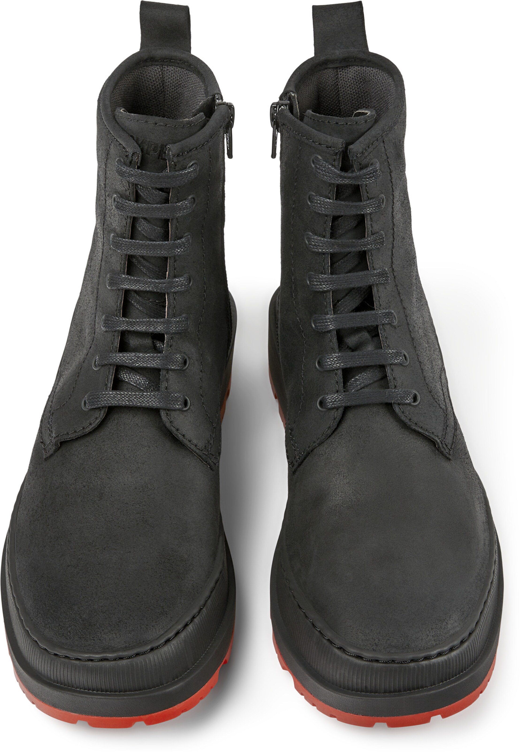 CAMPER Schnürstiefelette 'Brutus' in Schwarz