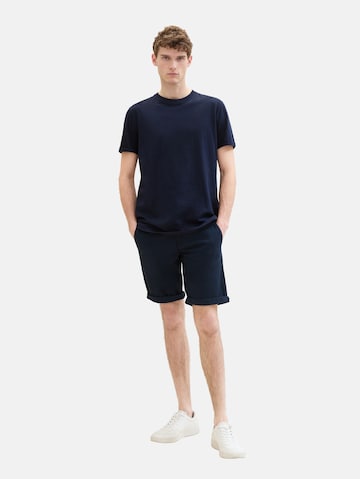 TOM TAILOR Slimfit Chino in Blauw