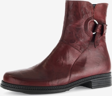 GABOR Stiefelette in Rot: Vorderseite