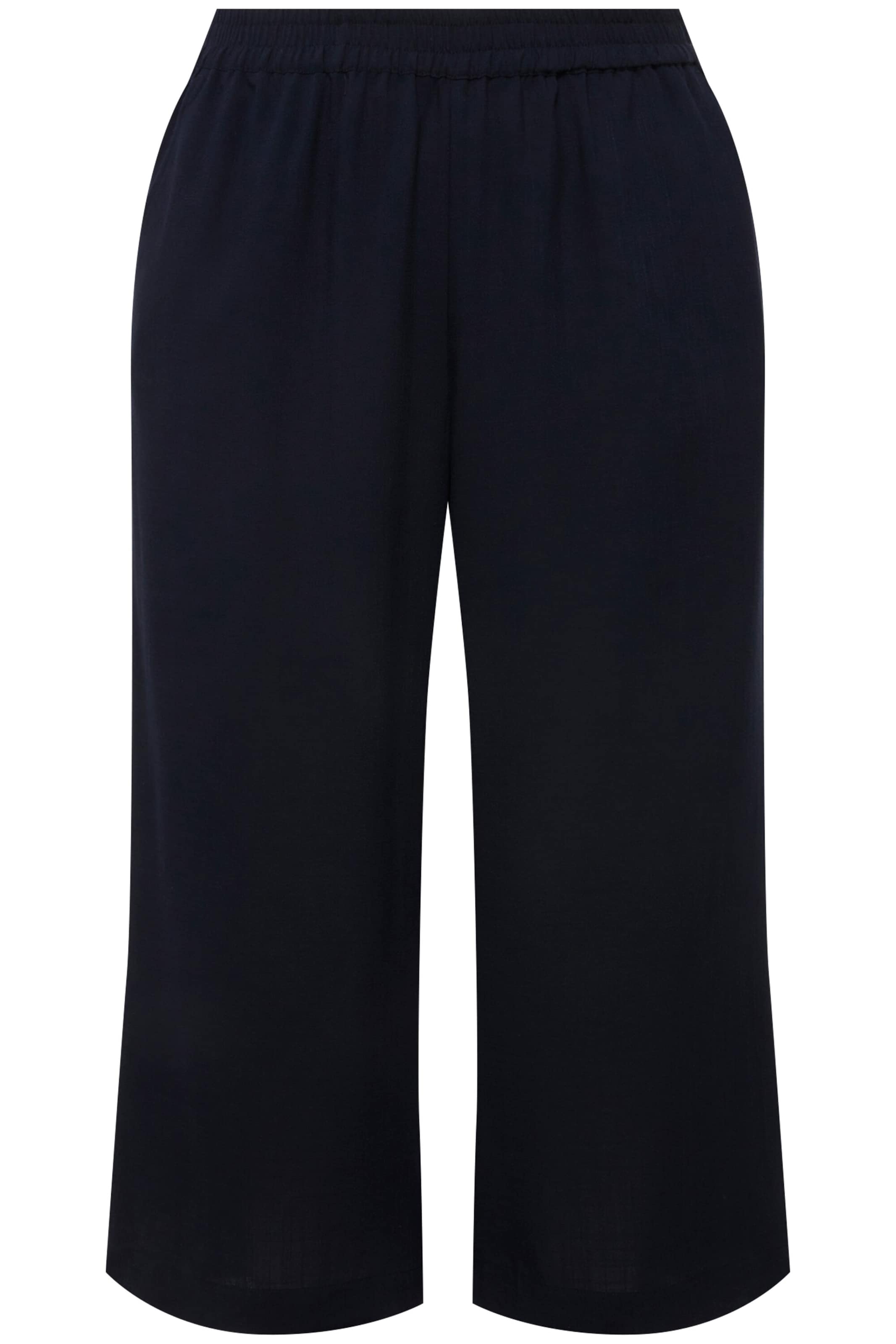 Ulla Popken Trousers in Blue: front