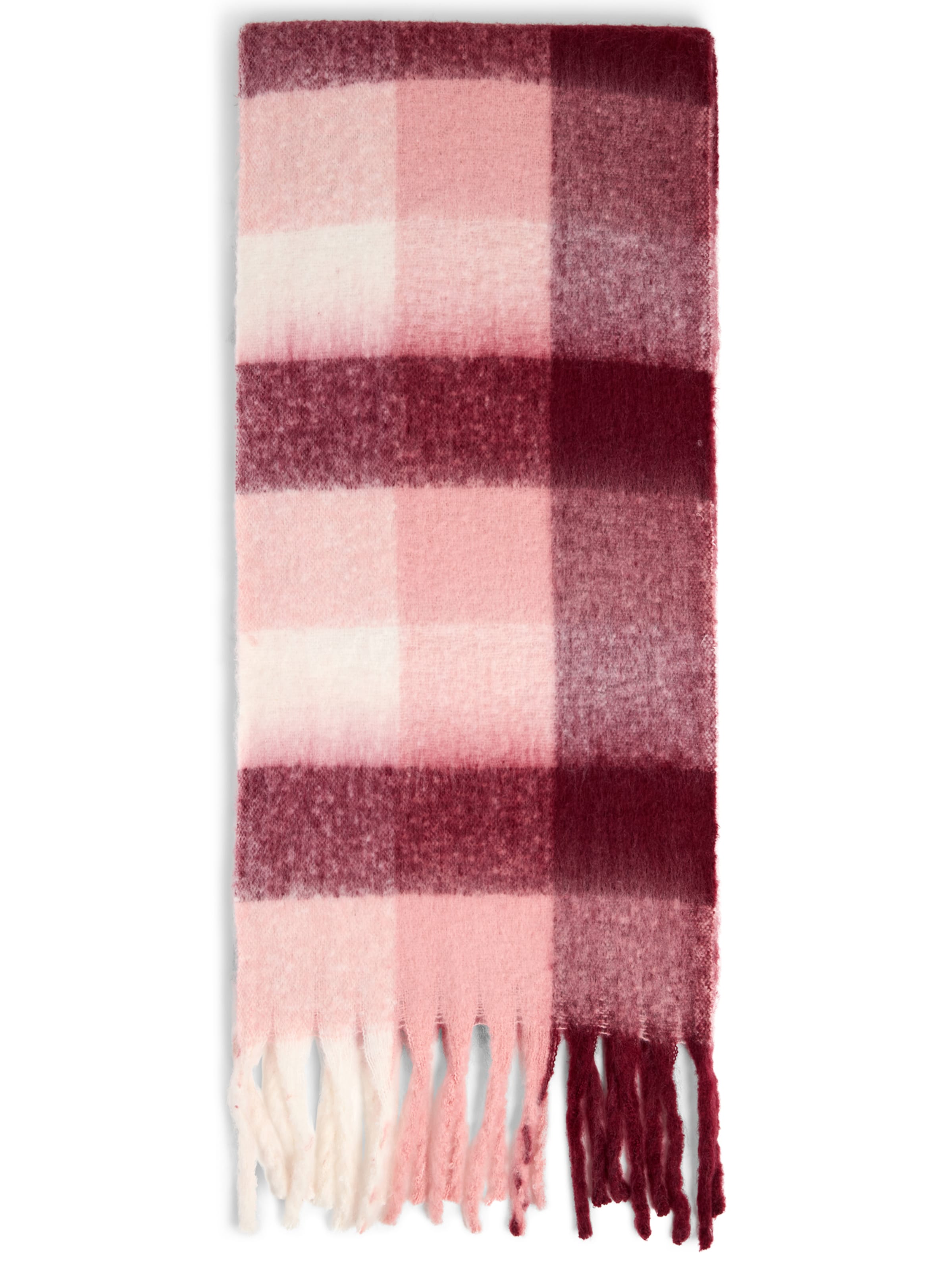 Marie Lund Schal in Rot: Vorderseite