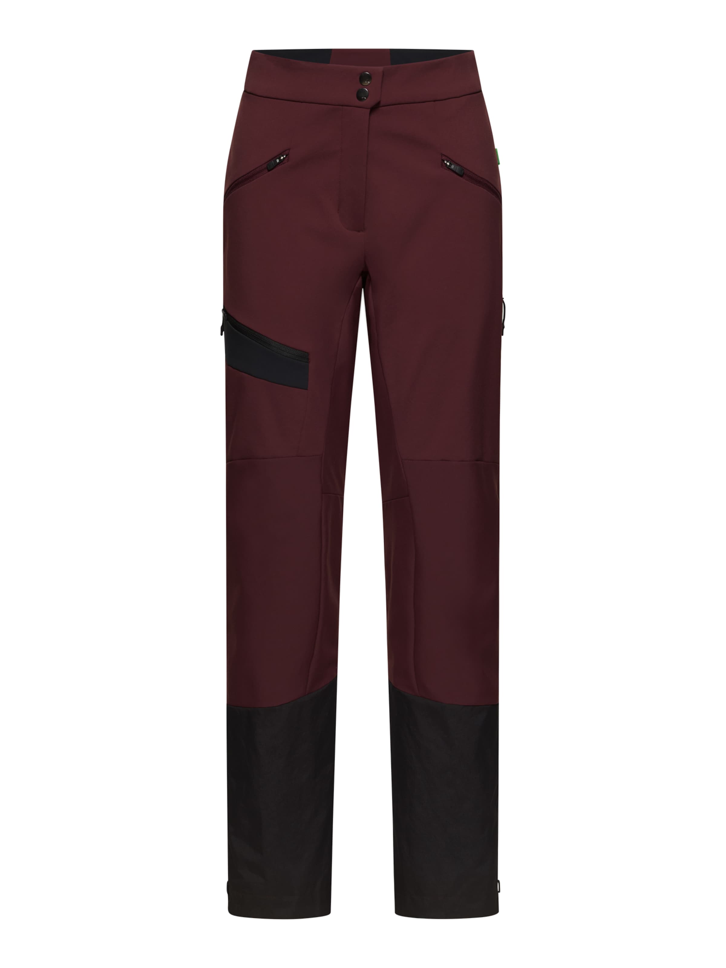 VAUDE Regular Sports trousers 'Monviso' in Brown: front