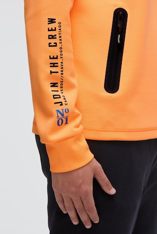 CAMP DAVID Sweatshirt in Orange