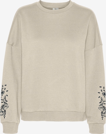 Felpa 'VMKarol' di VERO MODA in beige: frontale