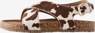 Next Sandaalit värissä ruskea / valkoinen, Tuotenäkymä