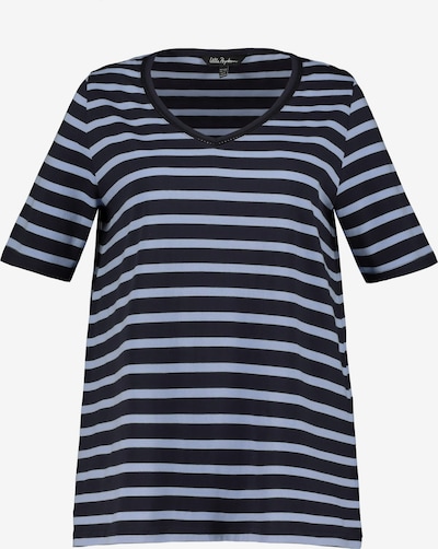 Ulla Popken Shirt in navy / rauchblau, Produktansicht