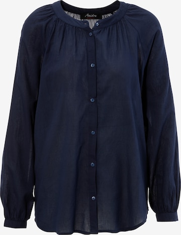 Aniston CASUAL Bluse in Blau: Vorderseite
