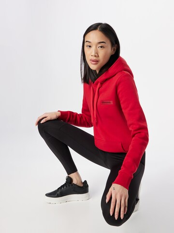 PEAK PERFORMANCE - Sweatshirt de desporto em vermelho