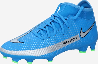 NIKE Chaussure de foot 'Phantom GT Academy' en bleu ciel / argent, Vue avec produit