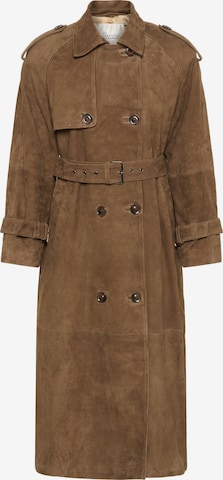 My Essential Wardrobe Übergangsjacke 'Tara' in Braun: Vorderseite