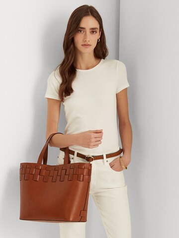 Lauren Ralph Lauren Shopper 'BRIT' in Braun