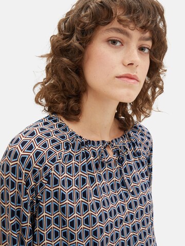 TOM TAILOR Blouse in Blue