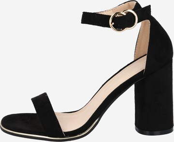 Dorothy Perkins Sandale in Schwarz