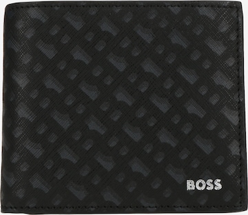 BOSS Kukkaro 'Zair' värissä musta: etupuoli