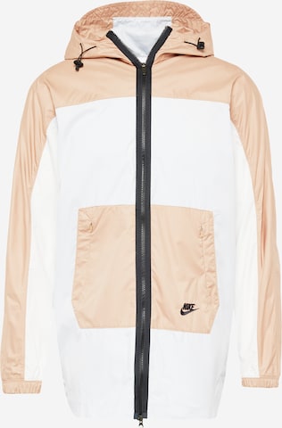 Veste mi-saison Nike Sportswear en marron : devant