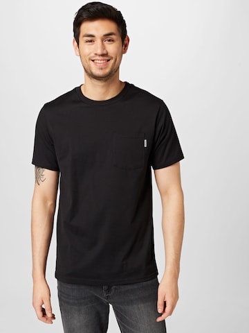 Vintage Industries T-shirt 'Gray' i svart: framsida