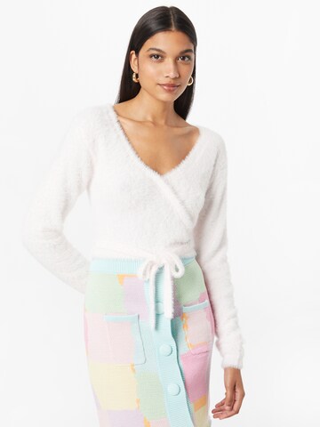 Chiara Ferragni Knit cardigan 'MAGLIERIA' in Pink: front