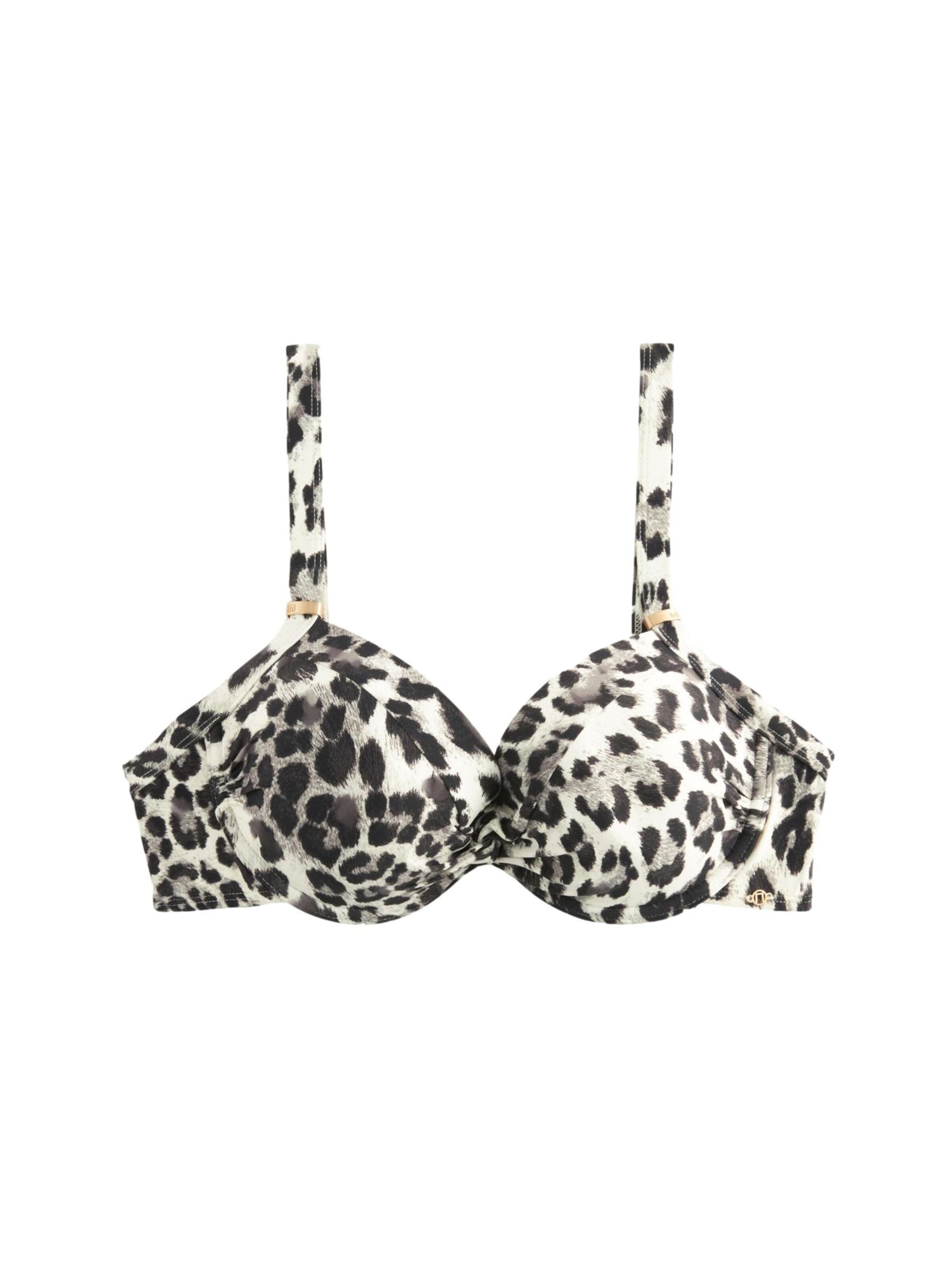 Next Верх бикини в Серый: спереди