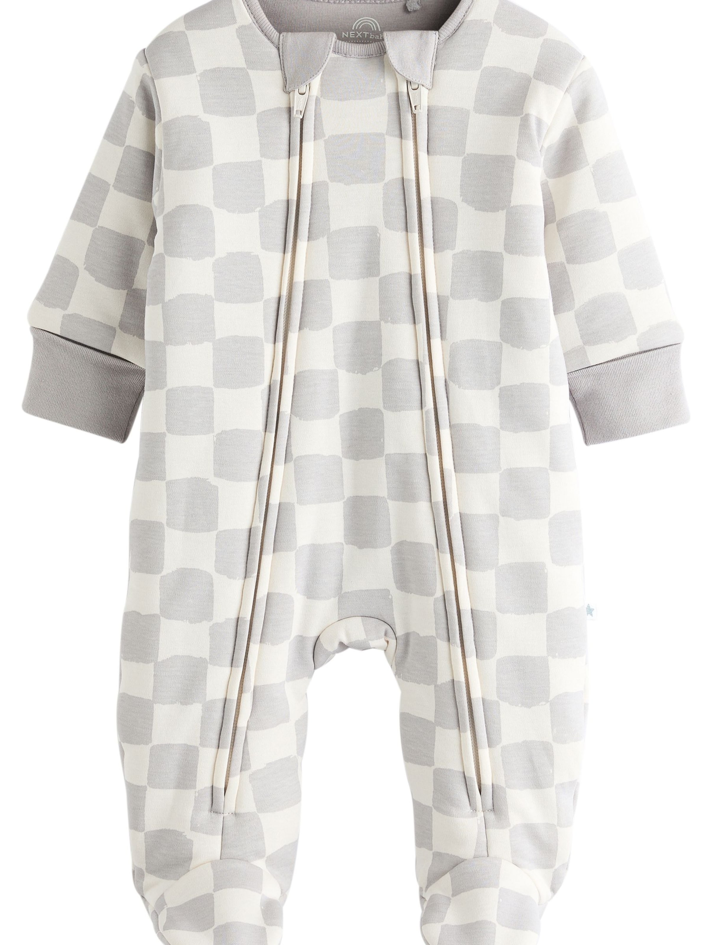 Next Schlafanzug in Grau: Vorderseite