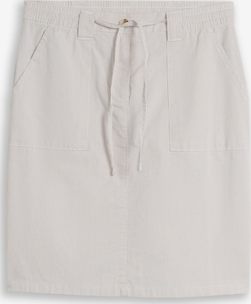 Jupe TOM TAILOR en blanc : devant
