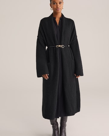 WE Fashion Neuletakki värissä musta: etupuoli