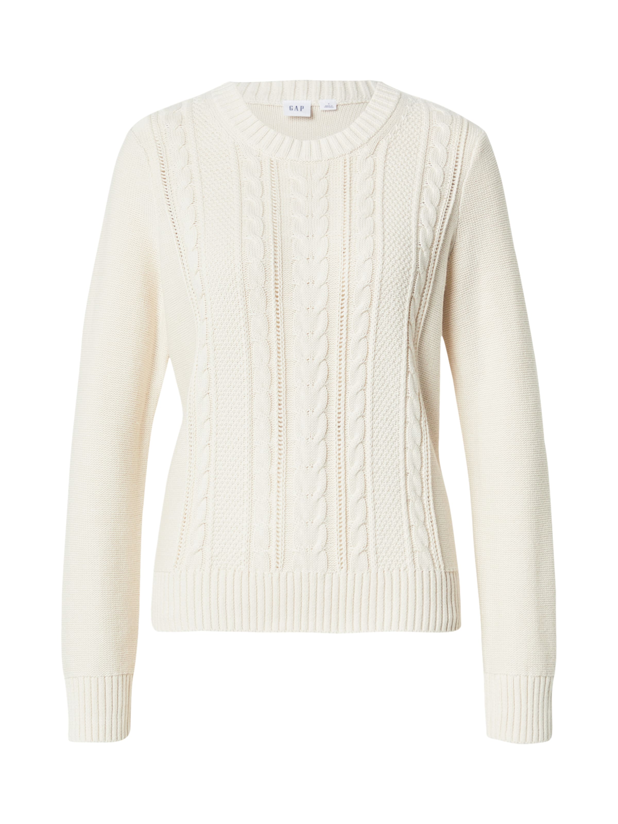 Pull-over &#x27;CLASSIC&#x27; GAP en blanc : devant