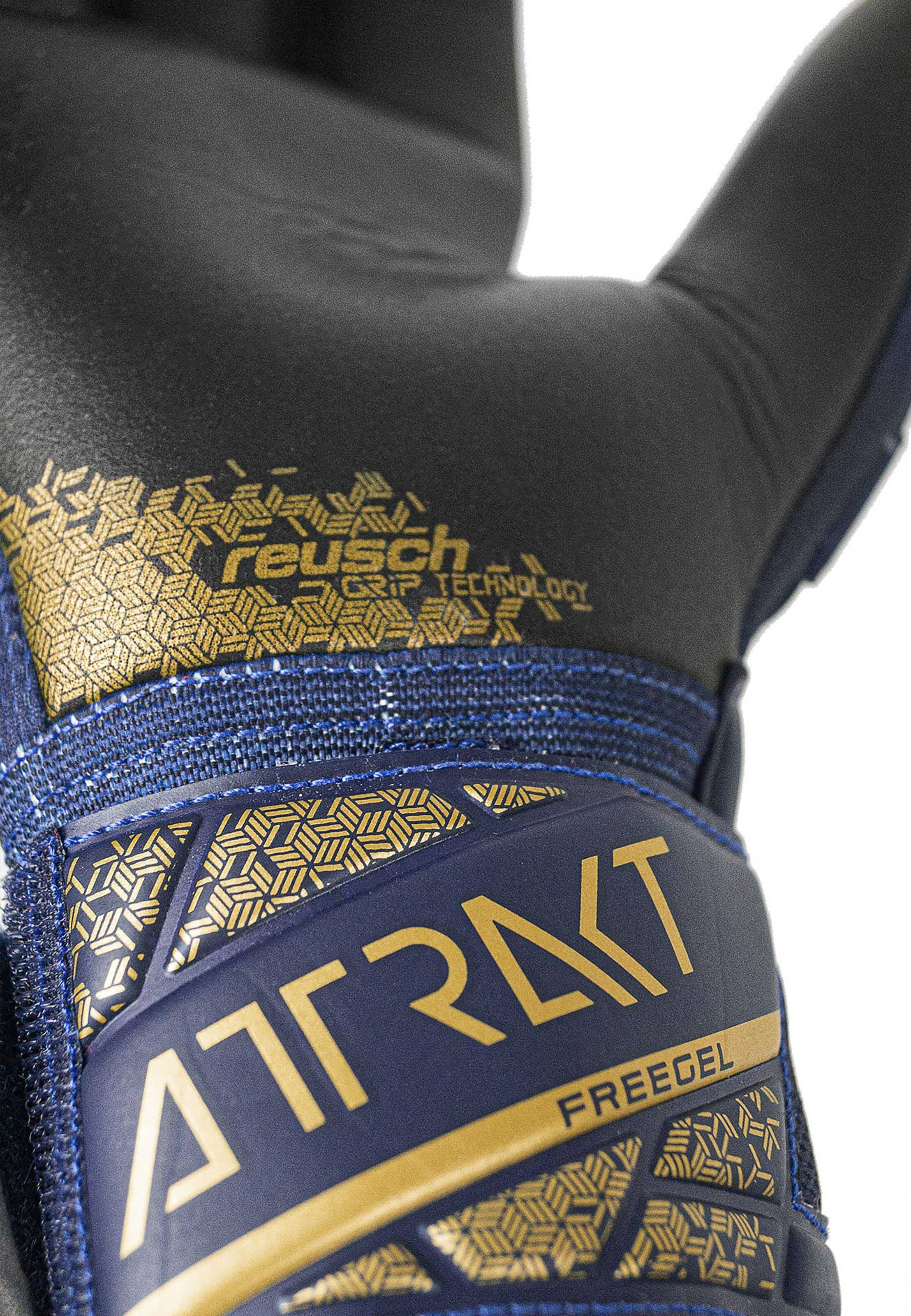 REUSCH Sports gloves 'Attrakt Freegel' in Blue