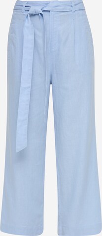 Wide Leg Pantalon s.Oliver en bleu : devant