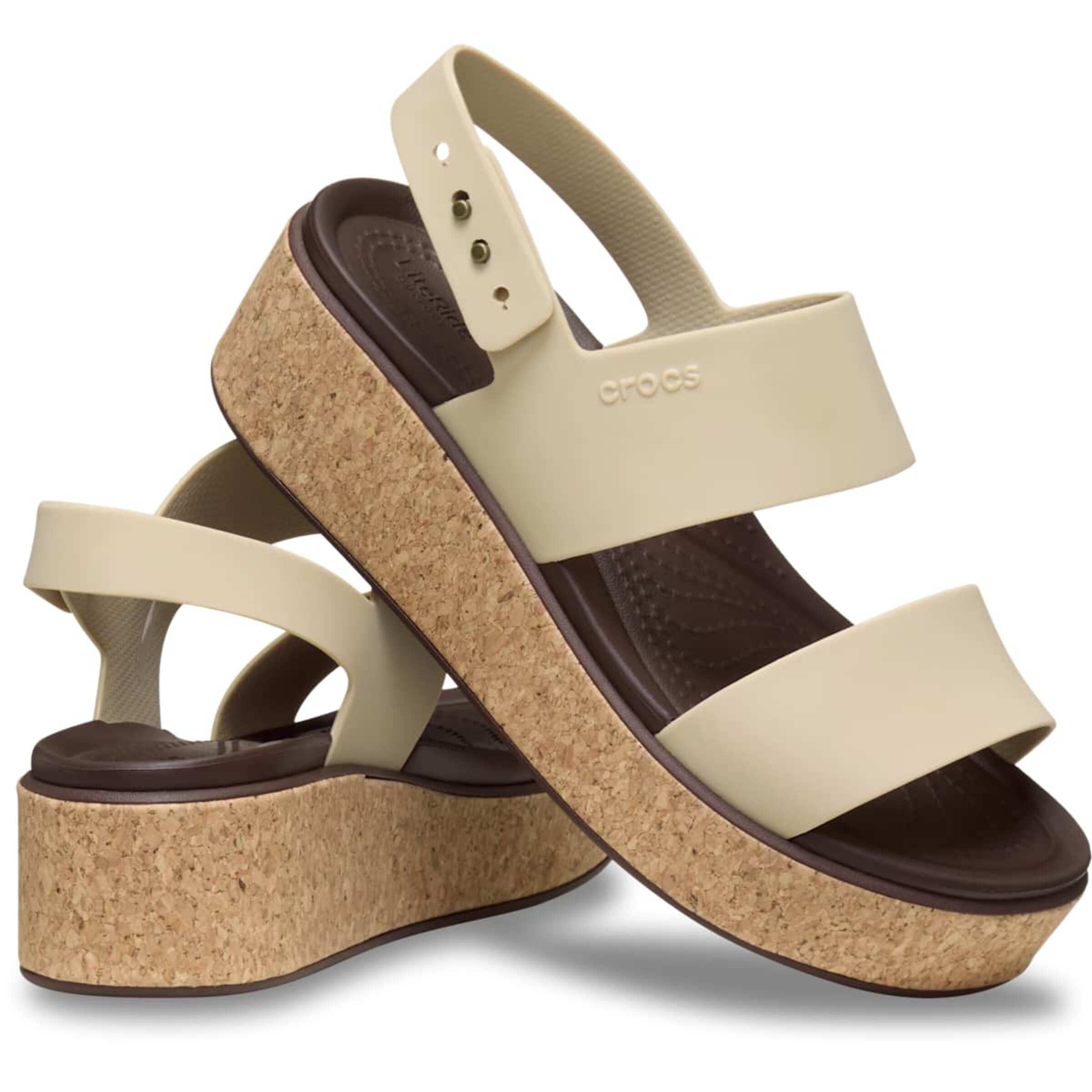 CrocsSandale 'Brooklyn' - smeđa boja