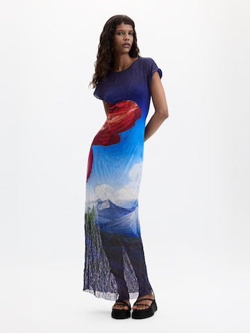 Desigual Mekko värissä sininen: etupuoli