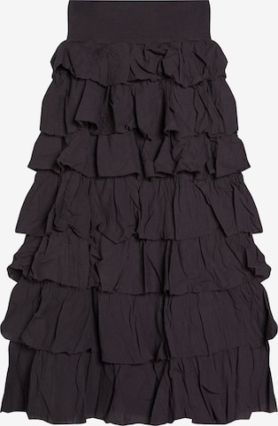 Bershka Пола в сиво: отпред