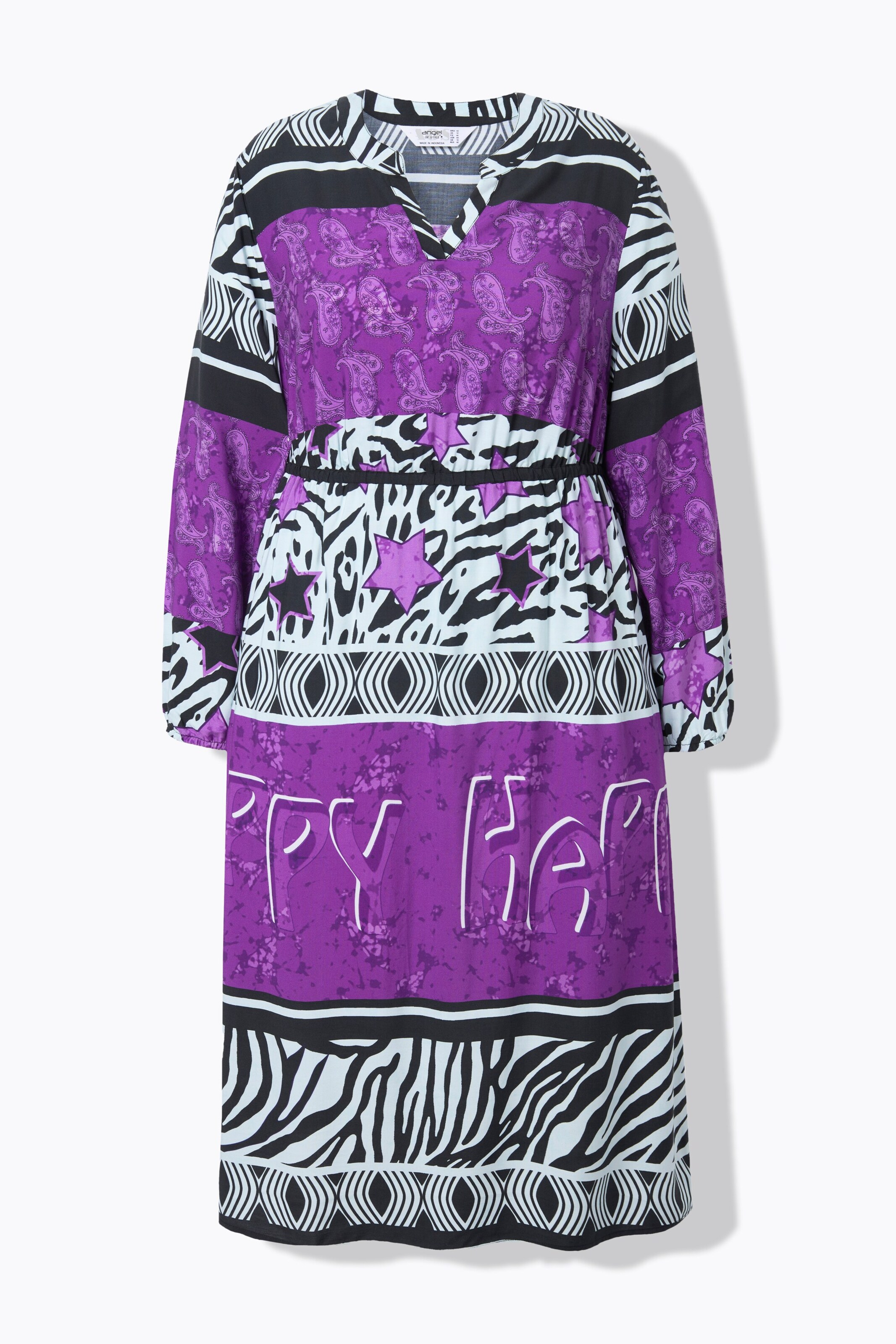 Angel of Style Blousejurk in Lila: voorkant