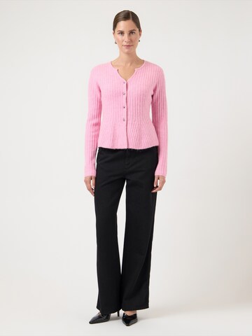 YAS Strickjacke 'YASDOLLY' in Lila