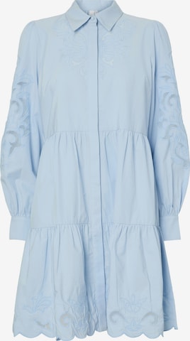 Abito camicia 'YASZIMIA' di YAS in blu: frontale