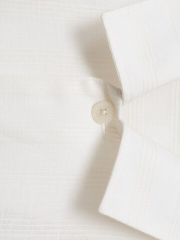 MANGO MAN Regular fit Button Up Shirt 'IBIZA' in White