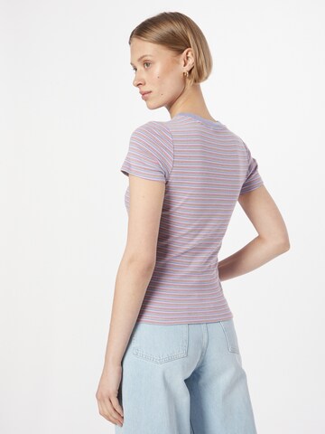 LEVI'S ® Koszulka 'Rib Baby Tee' w kolorze fioletowy